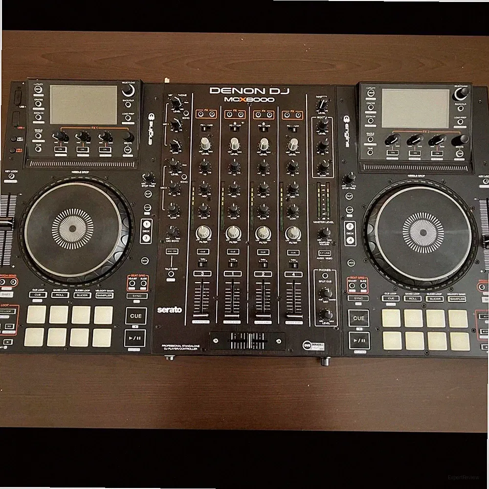 Denon DJ MCX8000 4-Channel Standalone Serato DJ Controller Engine + Box Tested