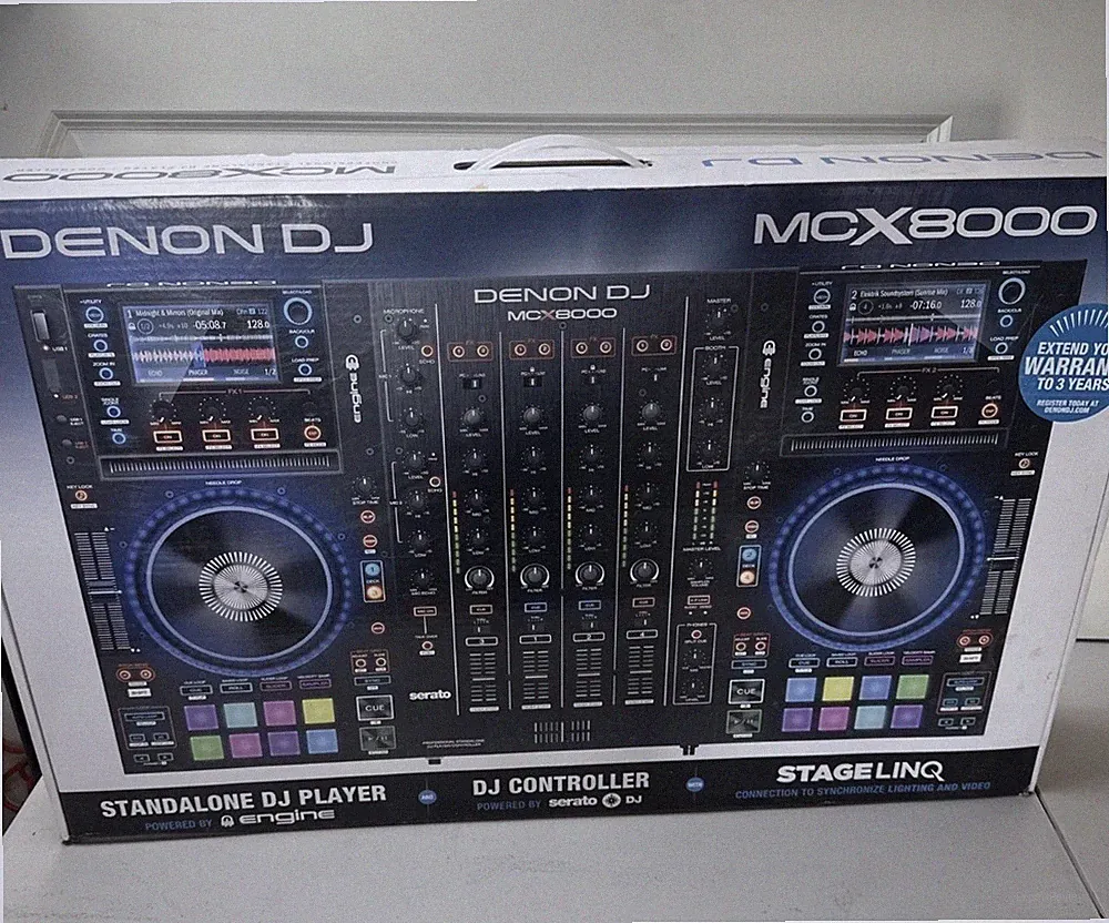 Denon DJ McX8000 Professional Standalone DJ Controller - READ DESCRIPTION
