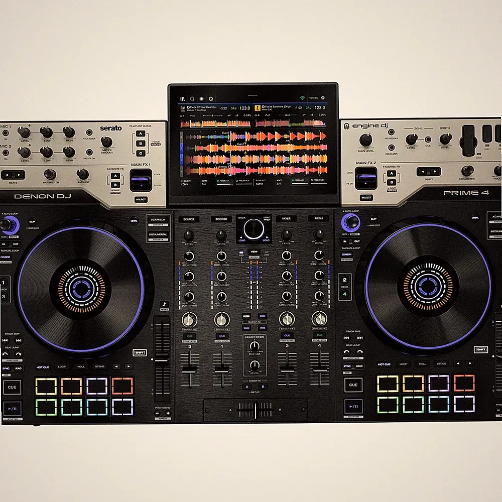 Denon DJ Prime 4 G2 4-Channel Standalone DJ Controller - Black
