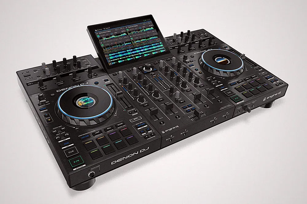 Denon DJ PRIME 4+ Professional Standalone 4-Channel DJ System