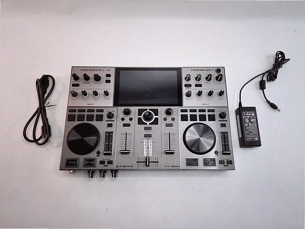 Denon DJ PRIME GO Portable DJ Double Deck Controller and Mixer Preowned
