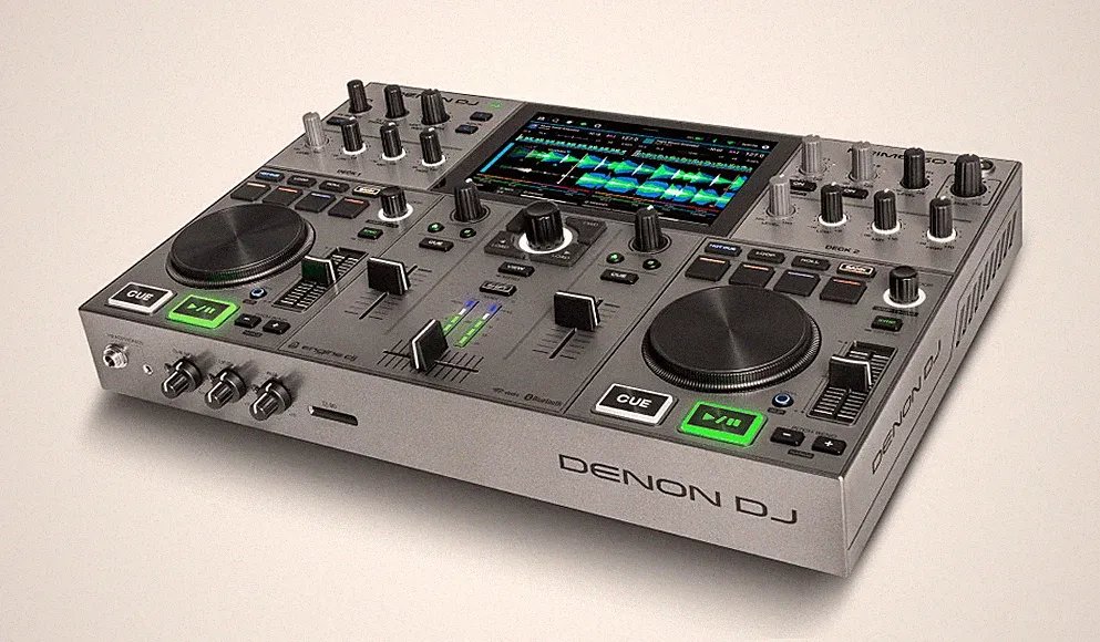 Denon DJ PRIME GO+ Standalone 2-Deck Rechargeable Smart DJ Console
