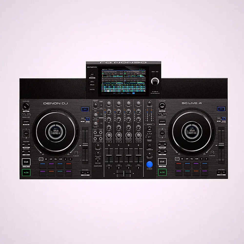 Denon DJ SC Live 4 4-Deck DJ Media Player/Controller and Mixer