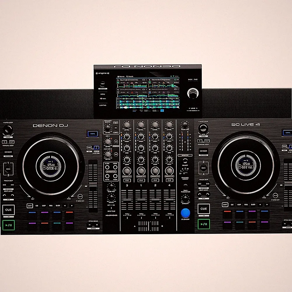 Denon DJ SC Live 4 4Deck Standalone DJ Controller