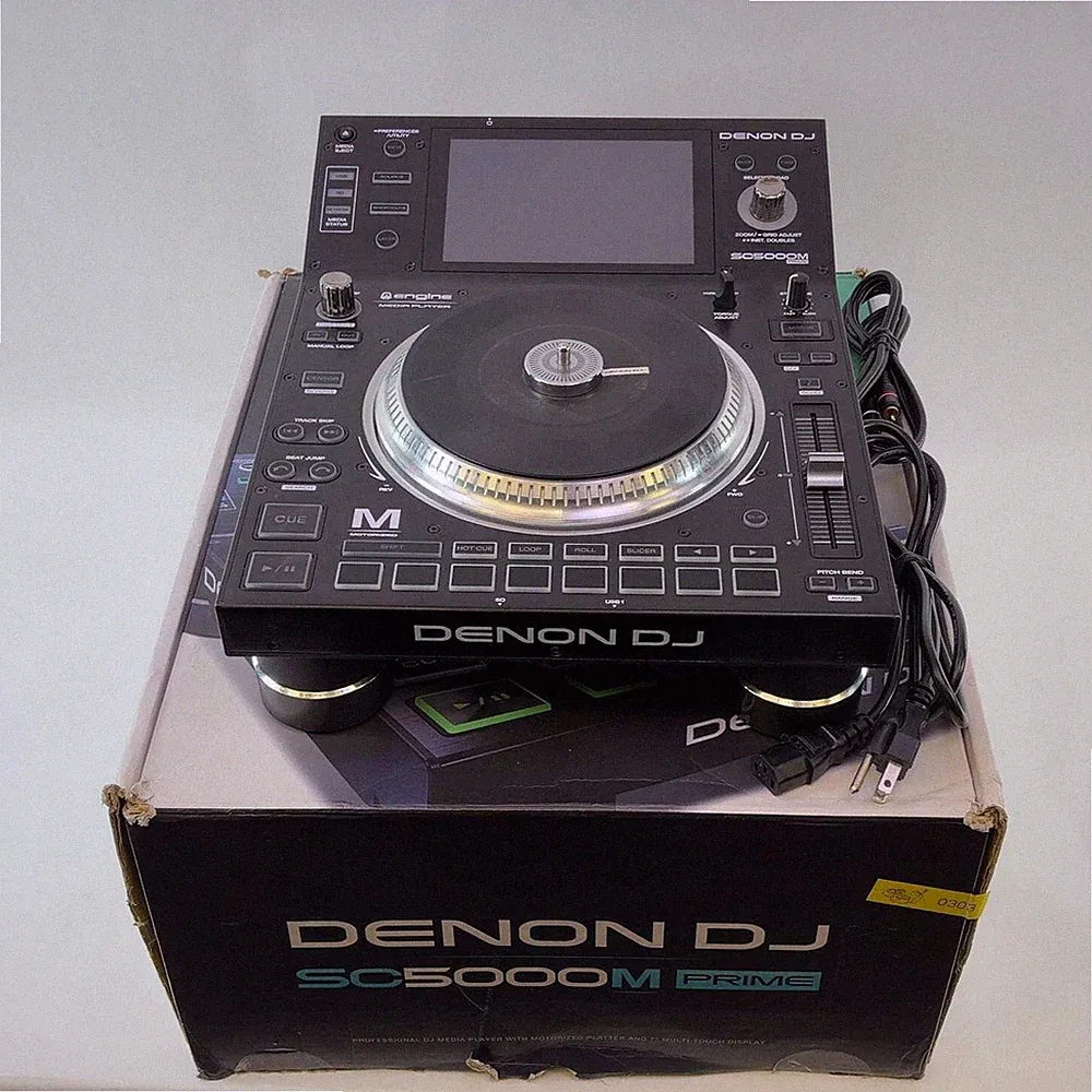 Denon DJ SC5000M Prime Professional DJ Media Player with 7" Multi-Touch Display