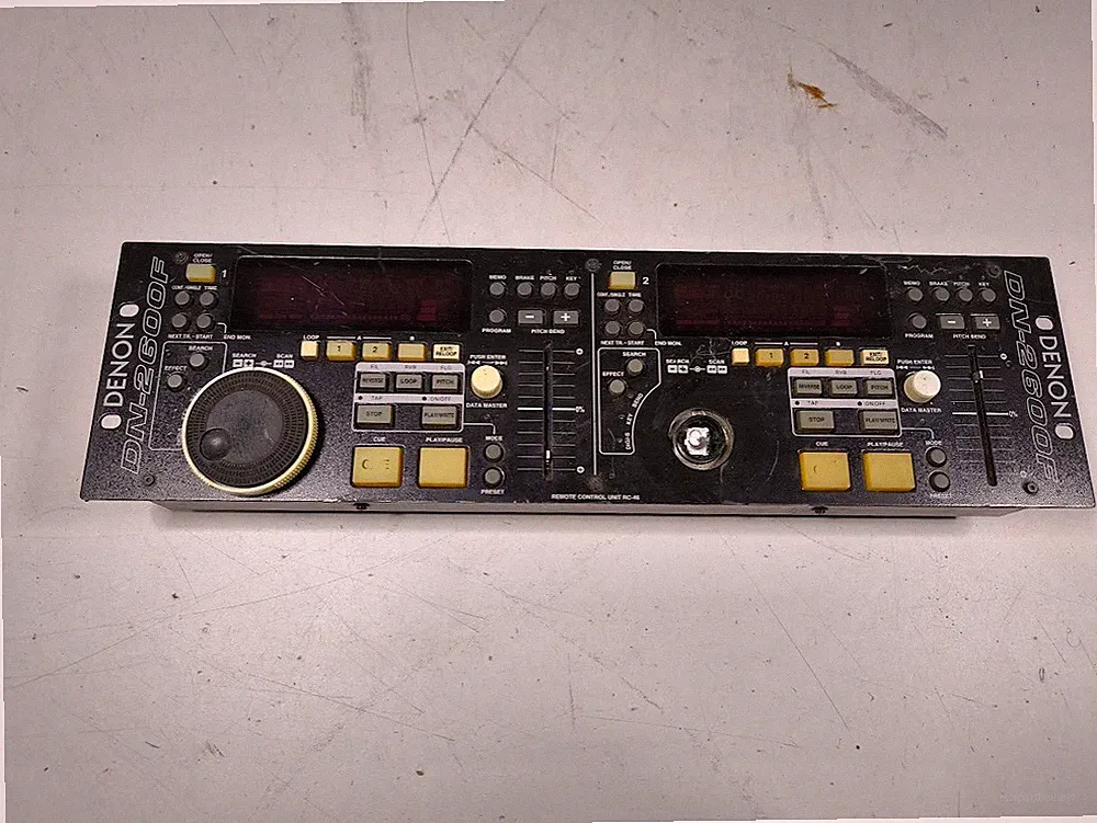 Denon DN-2600F DJ Controller - Untested, Signs of Use