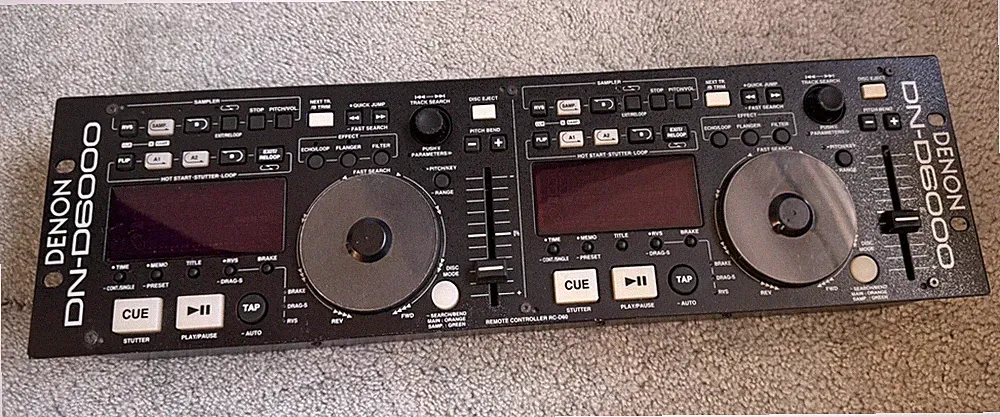 Denon DN-D6000 Professional DJ Music Mixer Mountable