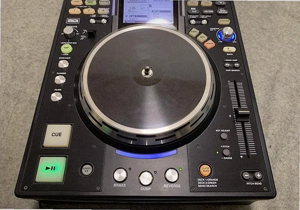 DENON DN-HS5500 Professional DJ Digital Media Player Turntable USB Black Japan