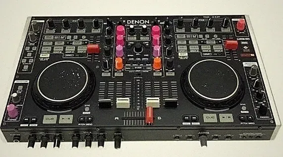 DENON DN-MC6000 4ch DJ Controller Mixer Traktor Virtual 4-Channel Japan Black