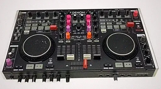 Denon DN-MC6000 DJ Controller 4-Channel Mixer USB MIDI Tested Working Japan