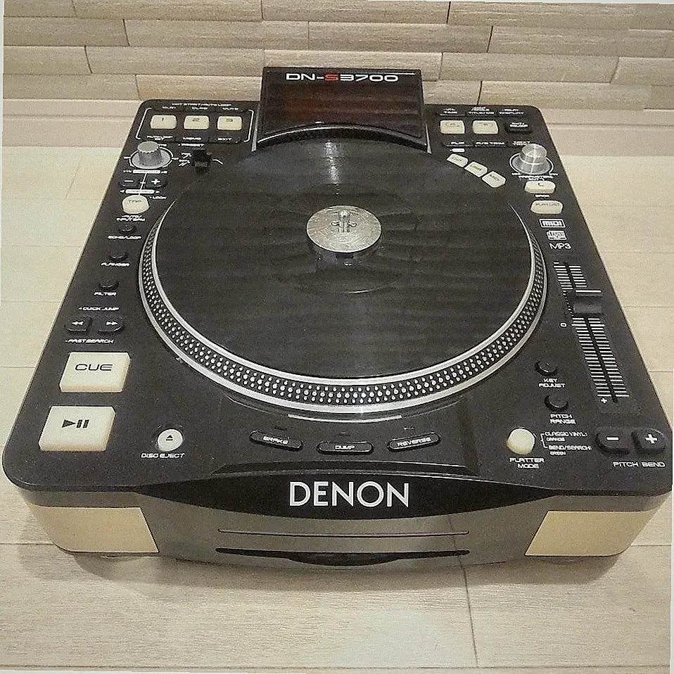 Denon DN-S3700 USB Media and CD Player Deck Motorized DJ Turntable