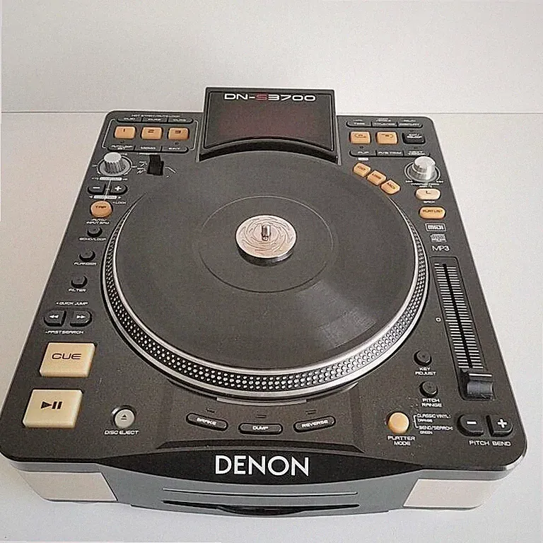 Denon DN-S3700 USB Media and CD Player Deck Motorized DJ Turntable working