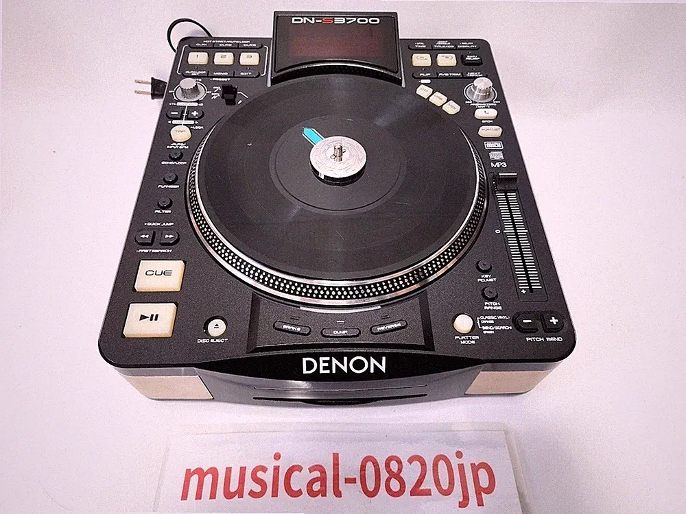 Denon DN-S3700 USB Media and CD Player Deck Motorized DJ Turntable working