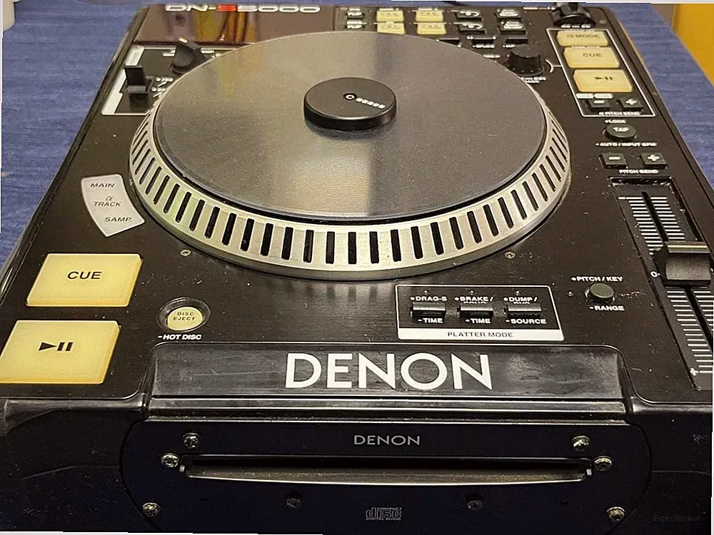 DENON DN-S5000 DJ Equipment CDJ Digital Direct Drive DJ Turntable System Used