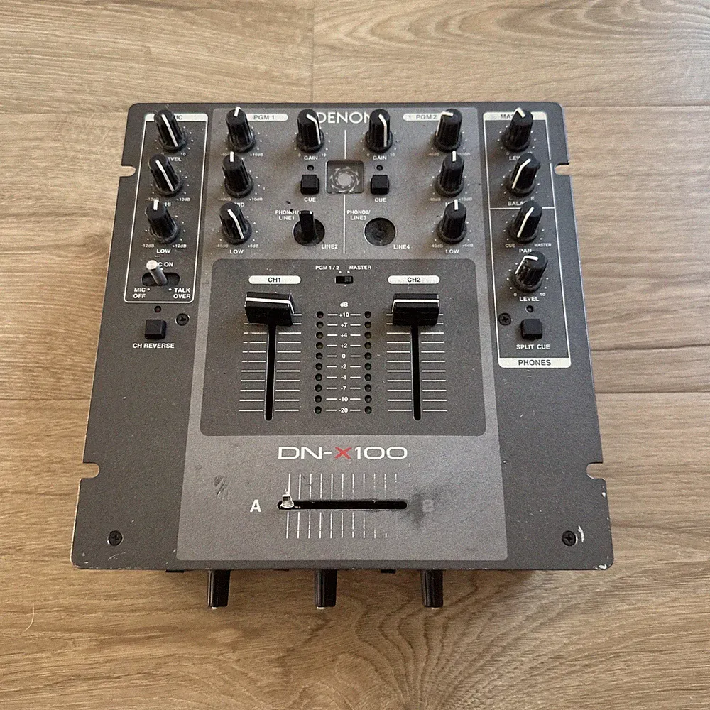 Denon DN-X100 2-Channel DJ Mixer – Pro Audio