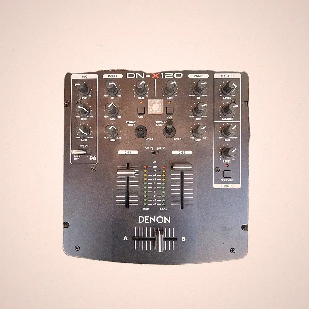 Denon DN-X120 2 Channel Professional Compact DJ Mixer