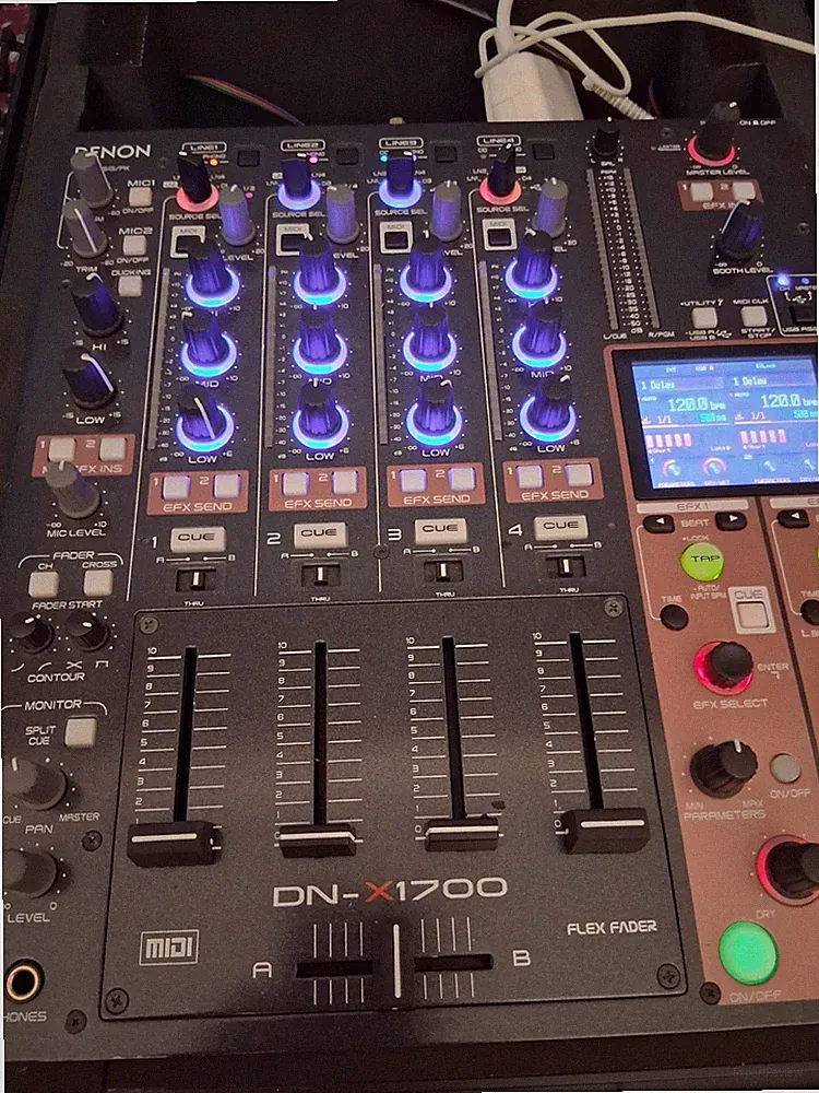 Denon DN-X1700 Professional DJ Mixer Brand New Factory Sealed Free Shipping