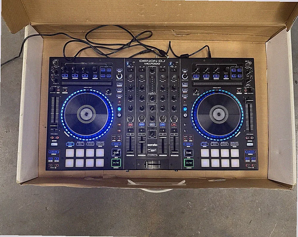 Denon MC7000 2 Channel DJ Interface Serato Controller