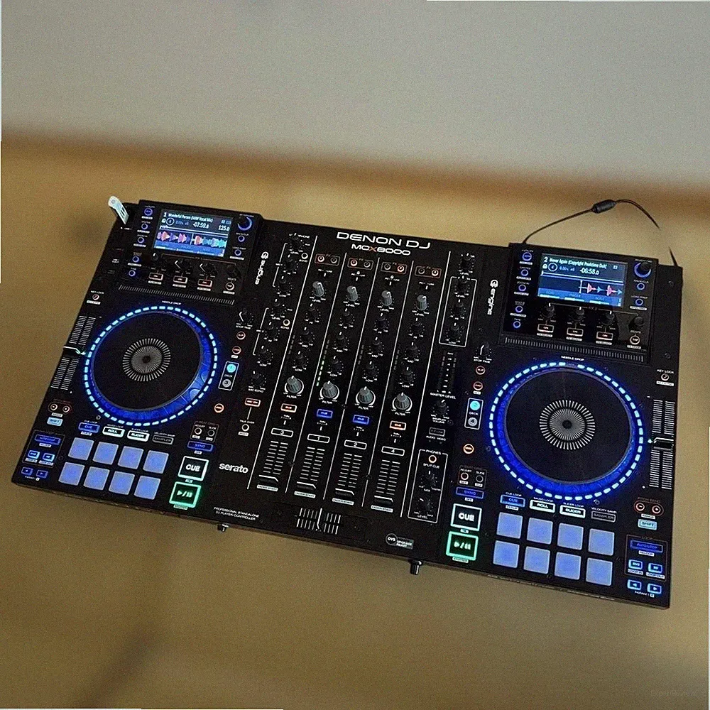 Denon MCX8000 Controller Serato DJ USB AC100-240V 4Channel Audio Sound Equipment