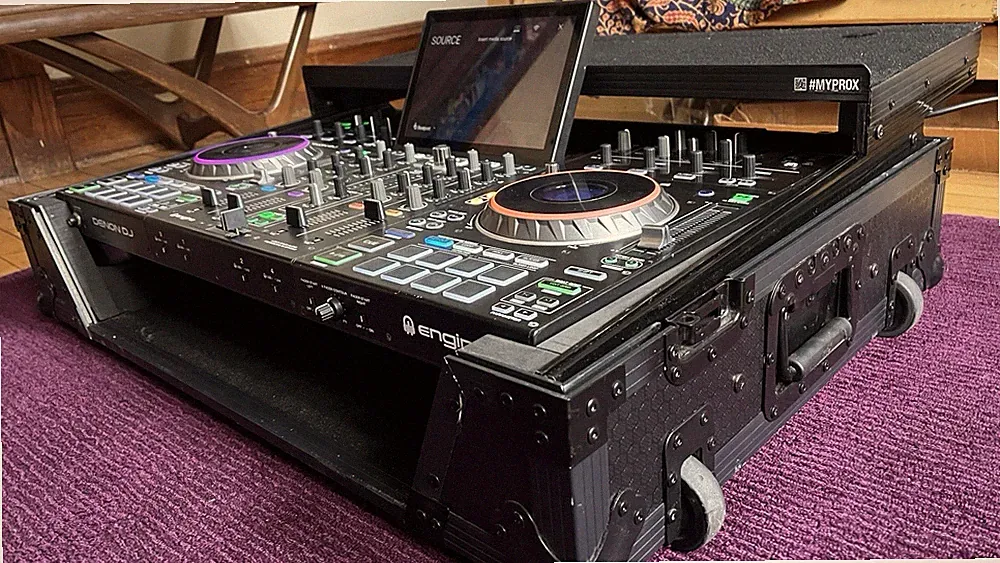 Denon Prime 4 WITH Pro X Flight Case & Deck Saver (4ch Standalone DJ Controller)