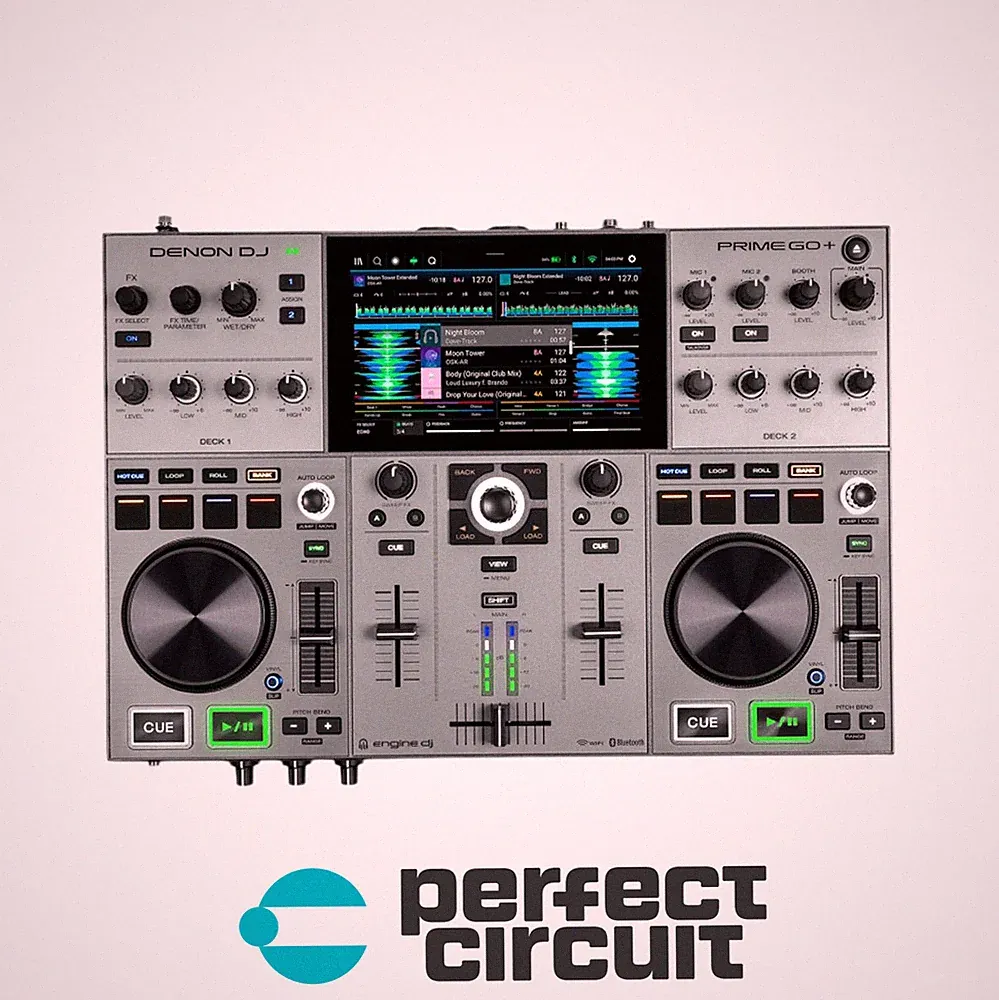 Denon PRIMEGO+ 2-Deck DJ System DJ CONTROLLER - NEW - PERFECT CIRCUIT