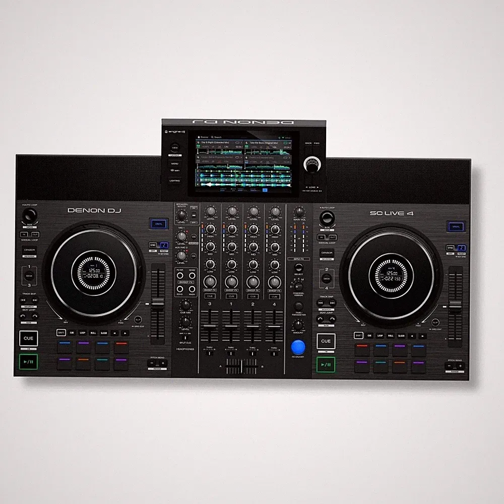DENON SC LIVE 4 Standalone 4-Deck DJ Controller with 7" Touchscreen / Serato DJ