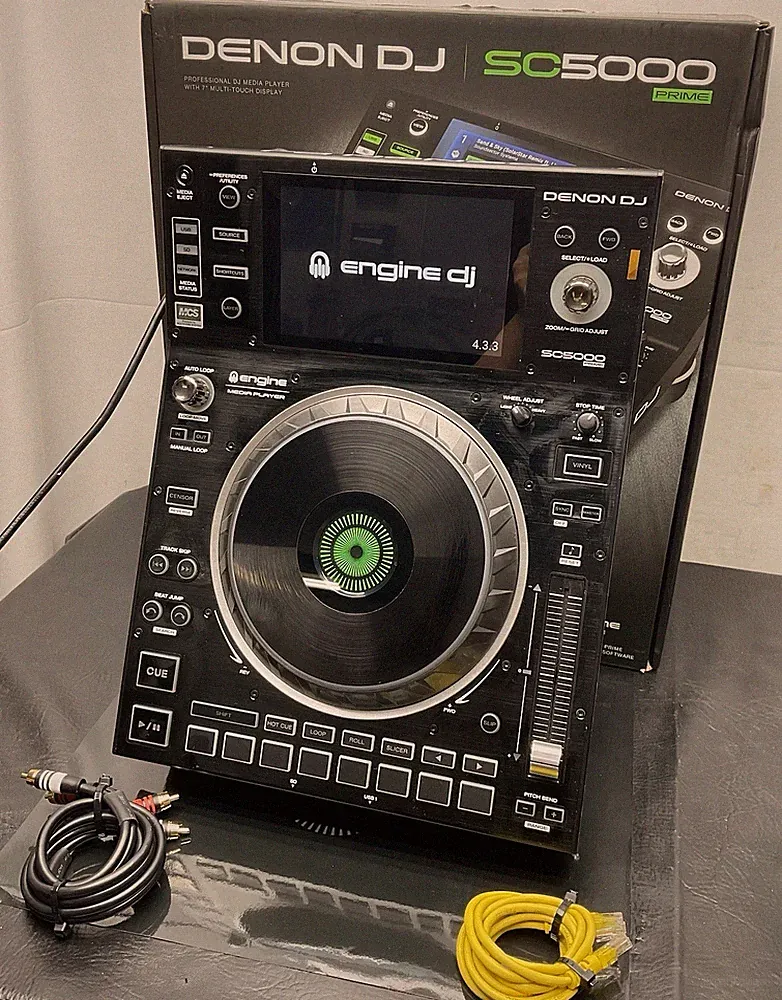 Denon - SC5000 - Prime Professional Motorized DJ Media Player (26340)
