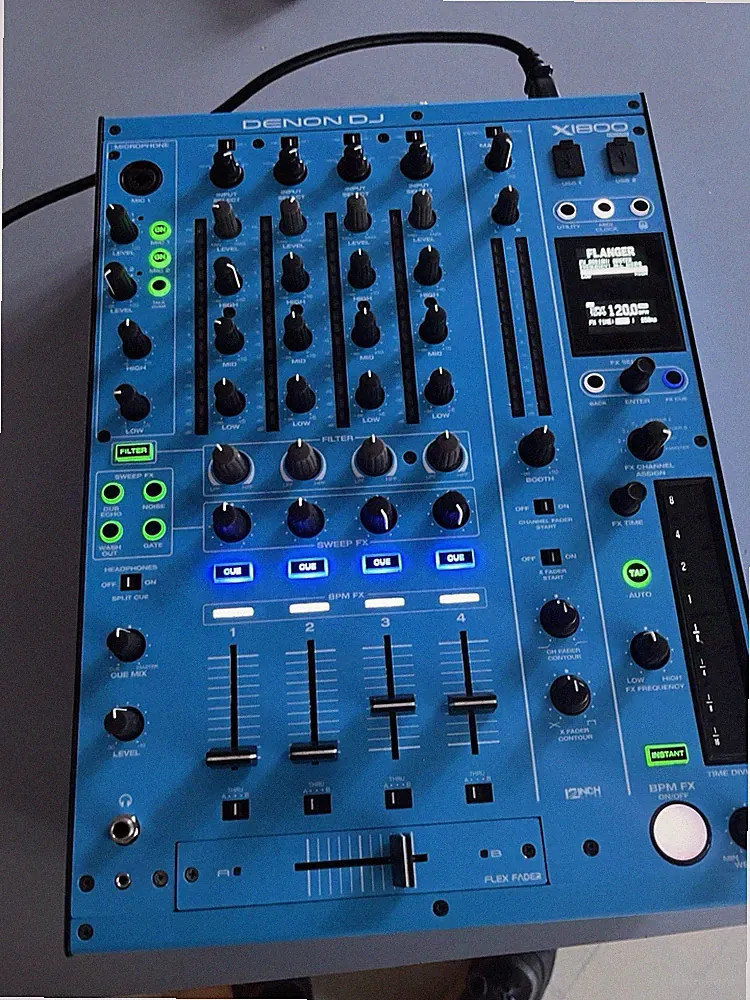 Denon X1800 Prime Professional 4-Channel DJ Mixer