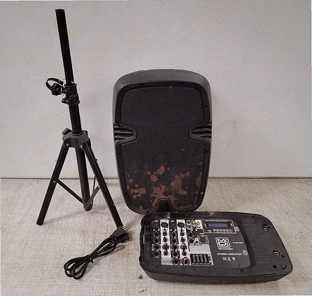 Detachable Mix Board for Mr. Dj PBX210COMBO 2-Way Active Speaker a-x