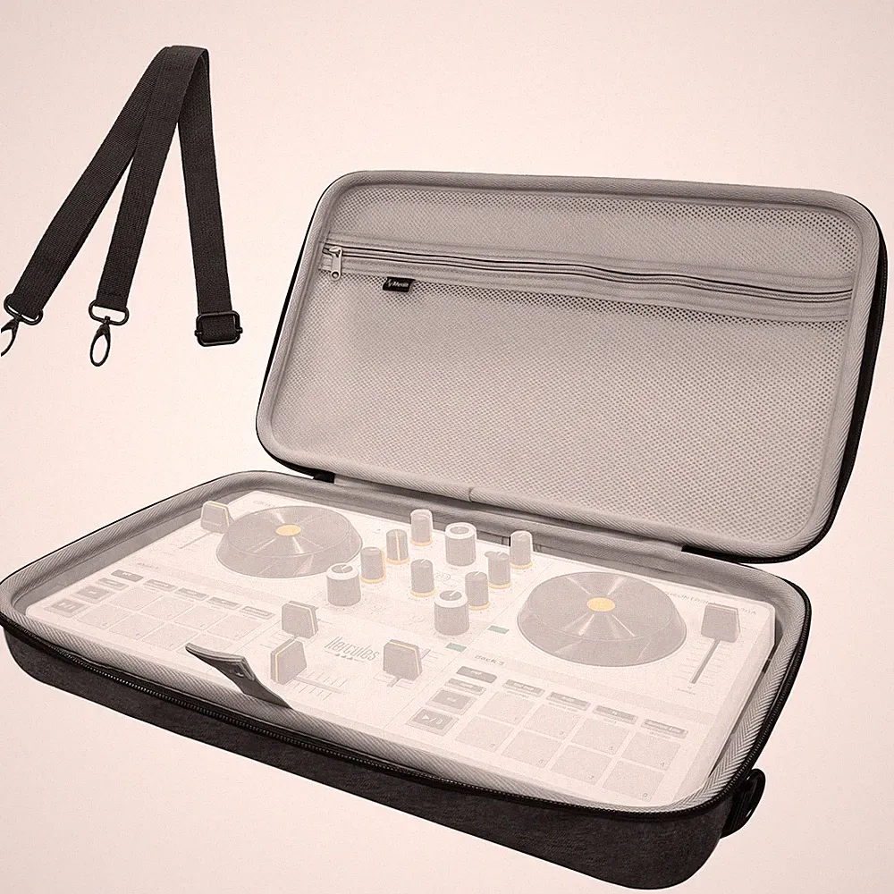 DJ Controller Case Compatible with Hercules DJControl Mix Ultra, Hard Shell Prot