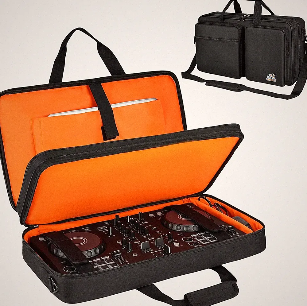 DJ Controller Case Compatible with Pioneer DDJ SR Numark Mixstream Pro Go Large