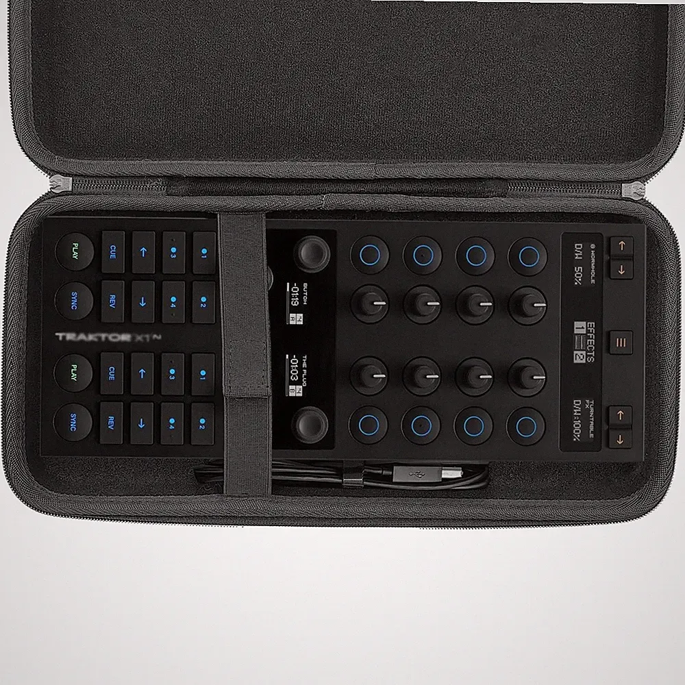 DJ Controller Hardshell Case, Custom compatible with NI TRAKTOR X1 MK3, F1 an...