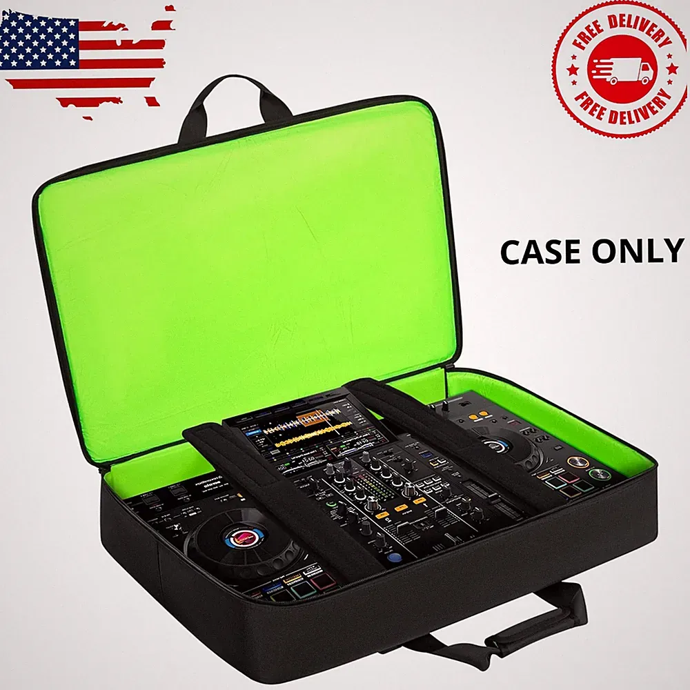 DJ Controller Storage Bag Case Fits for XDJ-RX2/XDJ-RX3/DDJ-REV5/DDJ-REV7/...