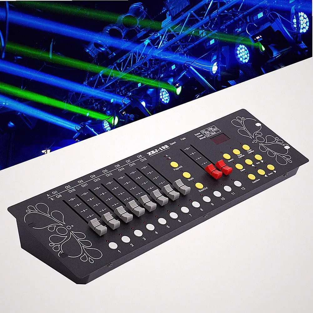 DJ DMX 512 192 Channels Operator Console Controller For Stage Lighting DJ Party