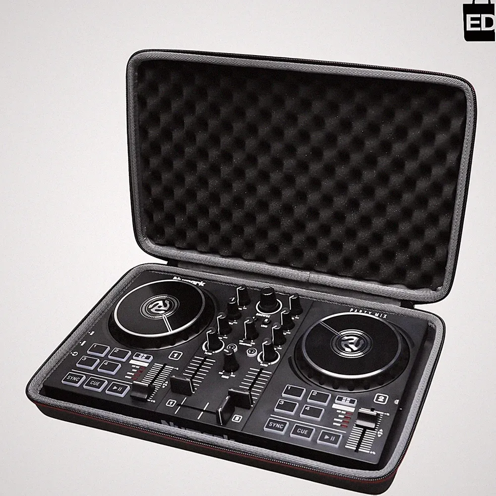 DJ Equipment Case - Semi-Waterproof for Numark II & Hercules Controllers