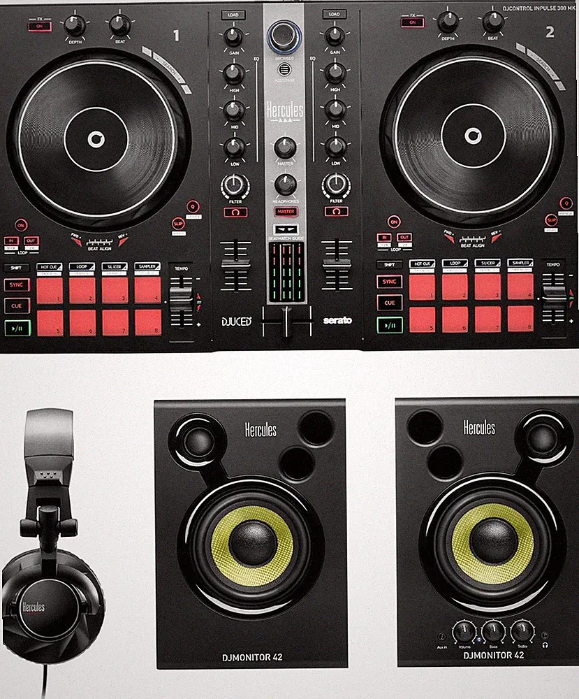 DJ Essentials Kit – All-In-One Kit to Learn to DJ – Software and Tutorials Inclu