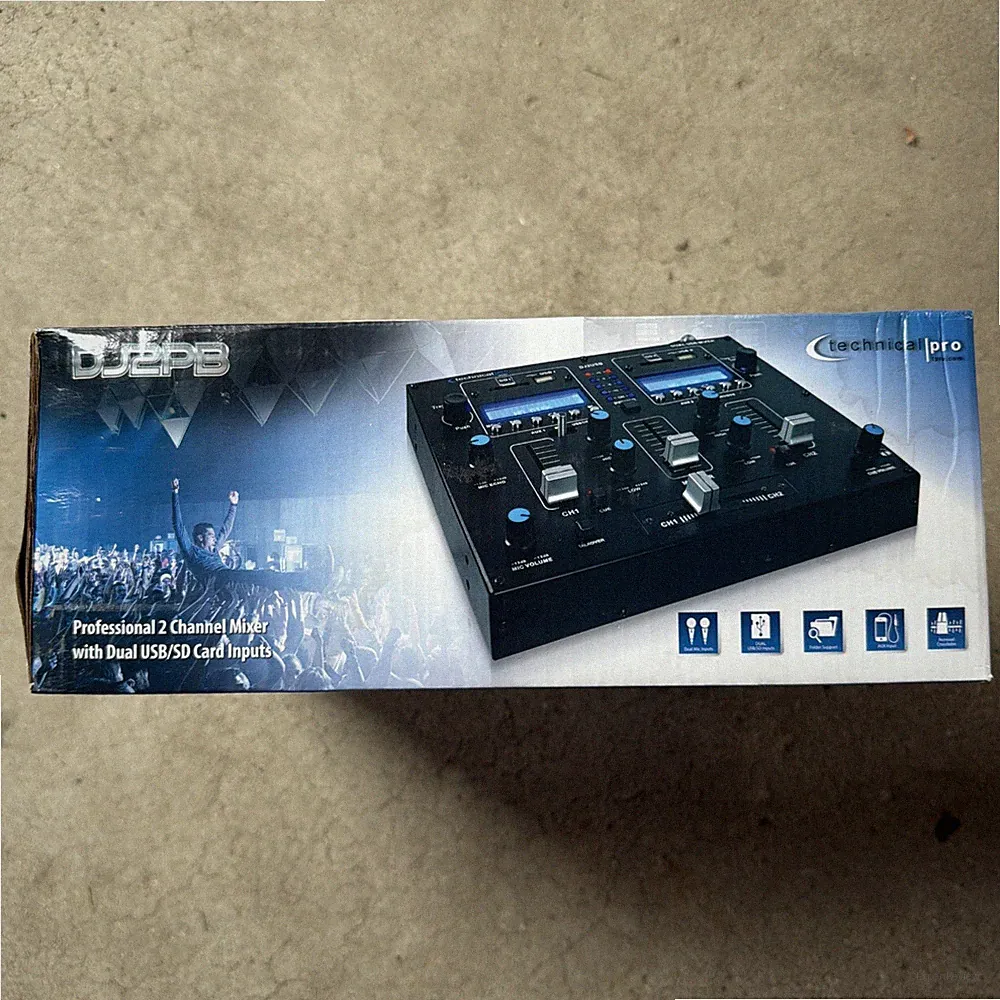 dj mixer 2 channel