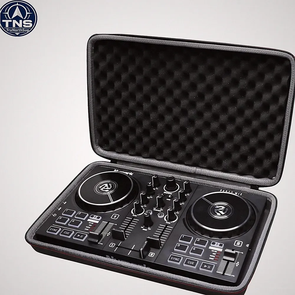 DJ Mixer Case for Numark Party Mix II Hercules DJControl Mix Ultra 14.2x9.2x2...