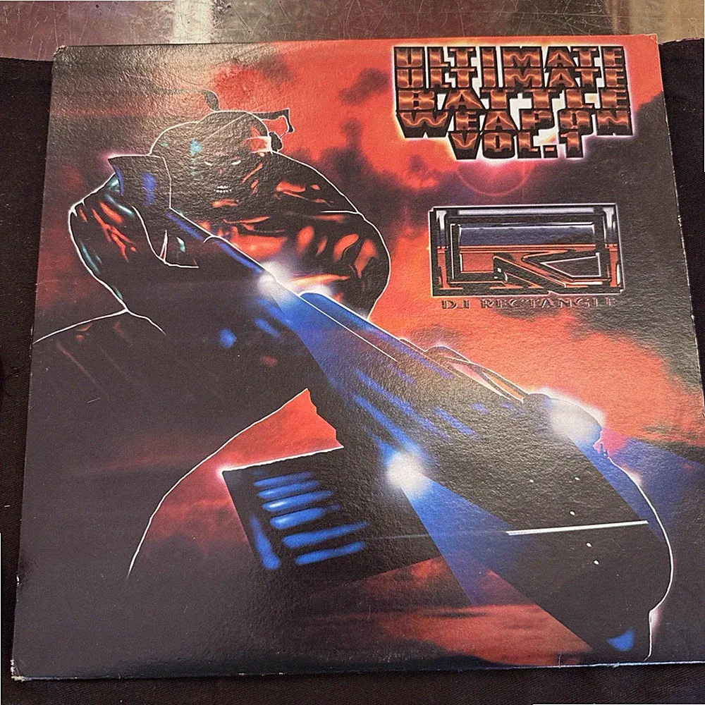 DJ Rectangle Ultimate Ultimate Battle Weapon Vol. 1 LP 1998 2 x 12” Vinyl Rare