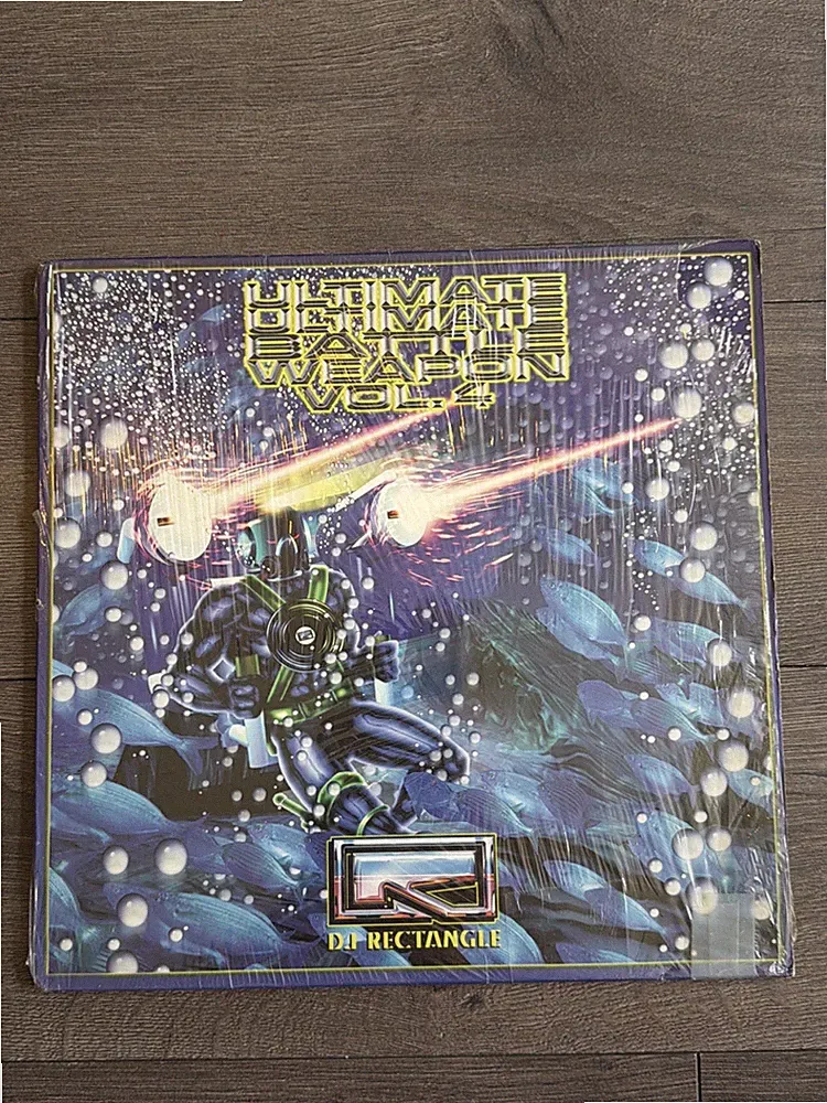 DJ Rectangle Ultimate Ultimate Battle Weapon Vol. 4 LP 2000 2 x 12” Vinyl SHRINK