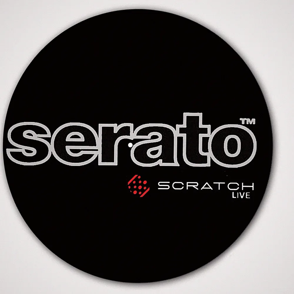 DJ Serato Live #1 Scratched 7" inch Slipmat Portablism Turntable Slip Mat DJ x1