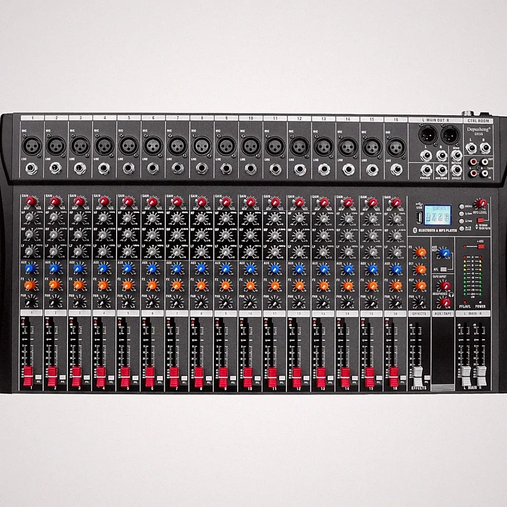 DJ Sound Controller Interface - Depensheng DX16 Studio Mixer