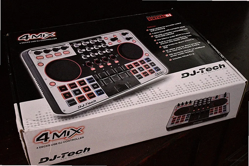 DJ-Tech 4-Mix DJ Controller - !!! Used, nice !!!