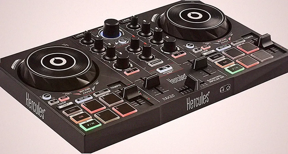Djcontrol Inpulse 200 – DJ Controller with USB, Ideal for Beginners Learning to