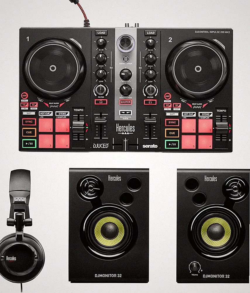 Djlearning Kit MK2 — All-In-One Kit for Learning to Mixer — Software and Tutoria