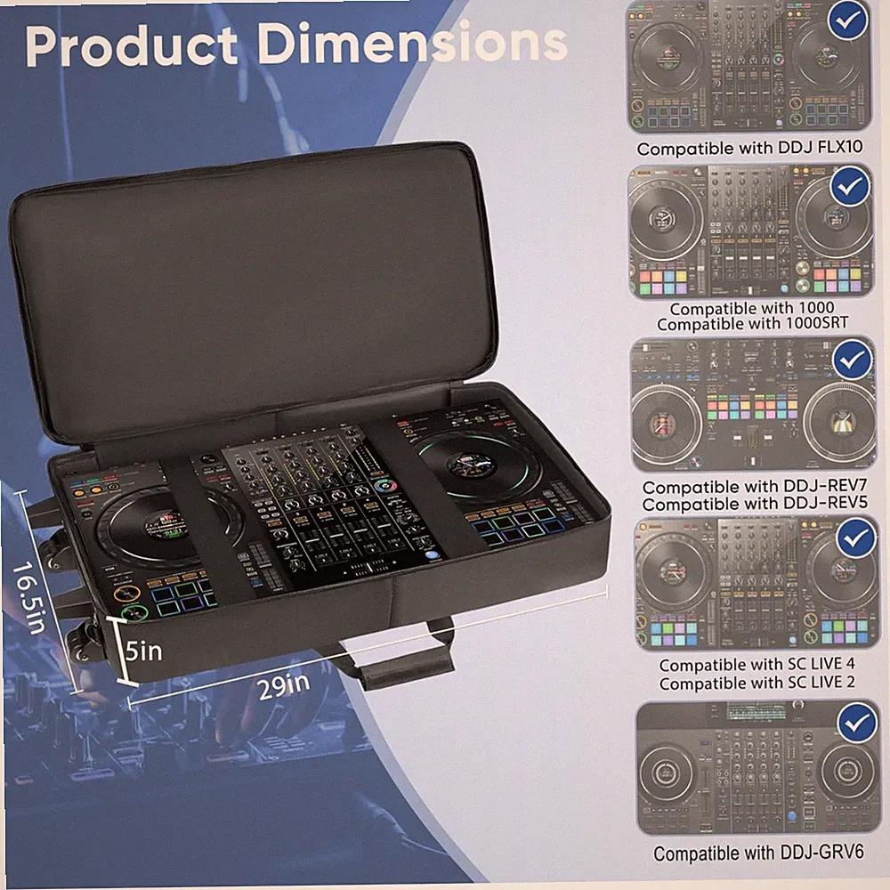 Durable DJ Case with Scratch-Resistant Material