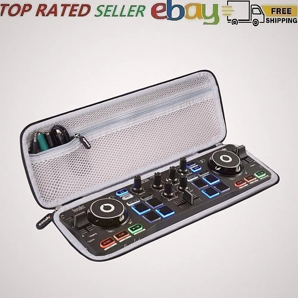 Durable DJ Controller Hard Carry Case - Fits Hercules DJControl Starlight