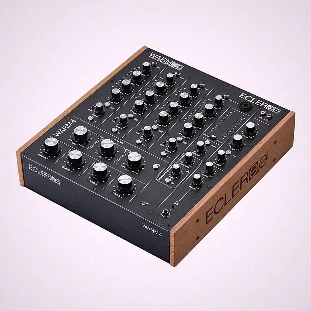 Ecler WARM4 Professional 4-Channel Analogue Rotary DJ Mixer