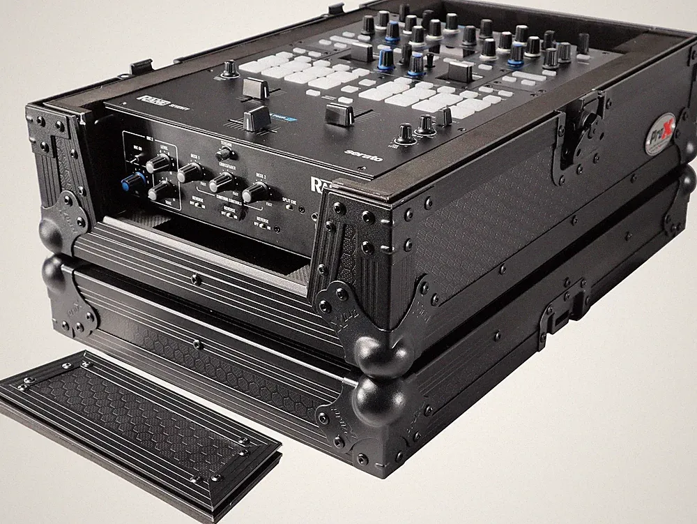Flight Case for Rane Seventy-Two 72 and Rane Seventy DJ Mixer | Black on Black