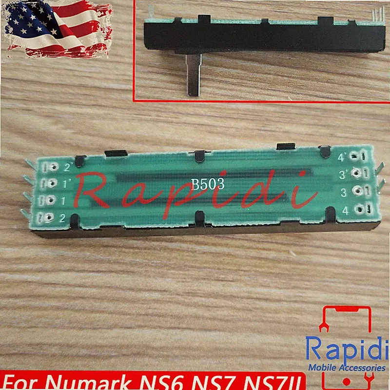 For Numark NS6 NS7 NS7II NS7III NV NV II 4TRAK DJ Mixer Controller Channel Fader